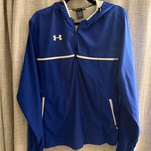 Under Armour Men's Royal Blue Windbreaker